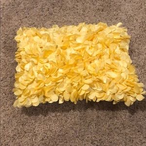 Fun, yellow pillow!